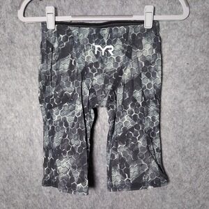TYR Mens Swim Jammer 27 Grey Avictor Techsuit FINA Approved Competitive Swimming